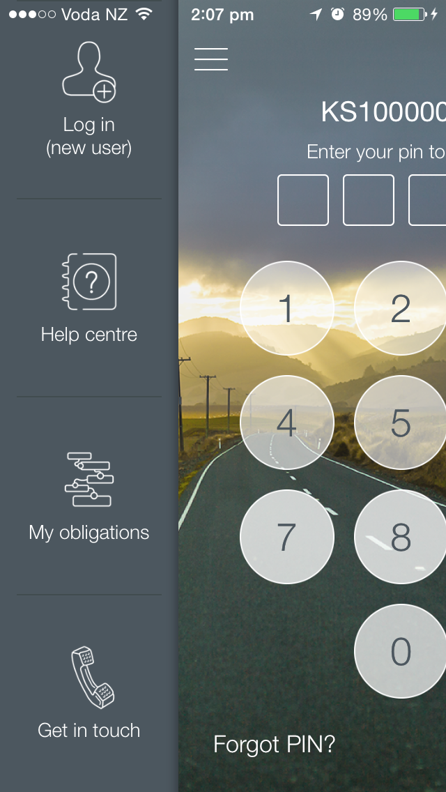 myIR Mobile secondary screen