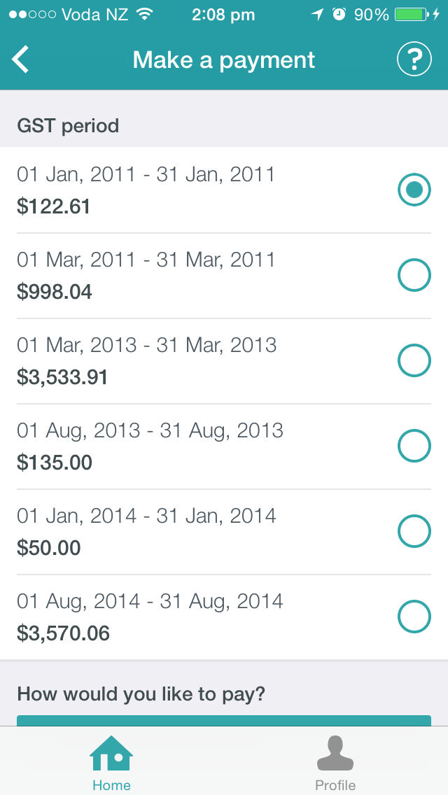 Payments without paperwork