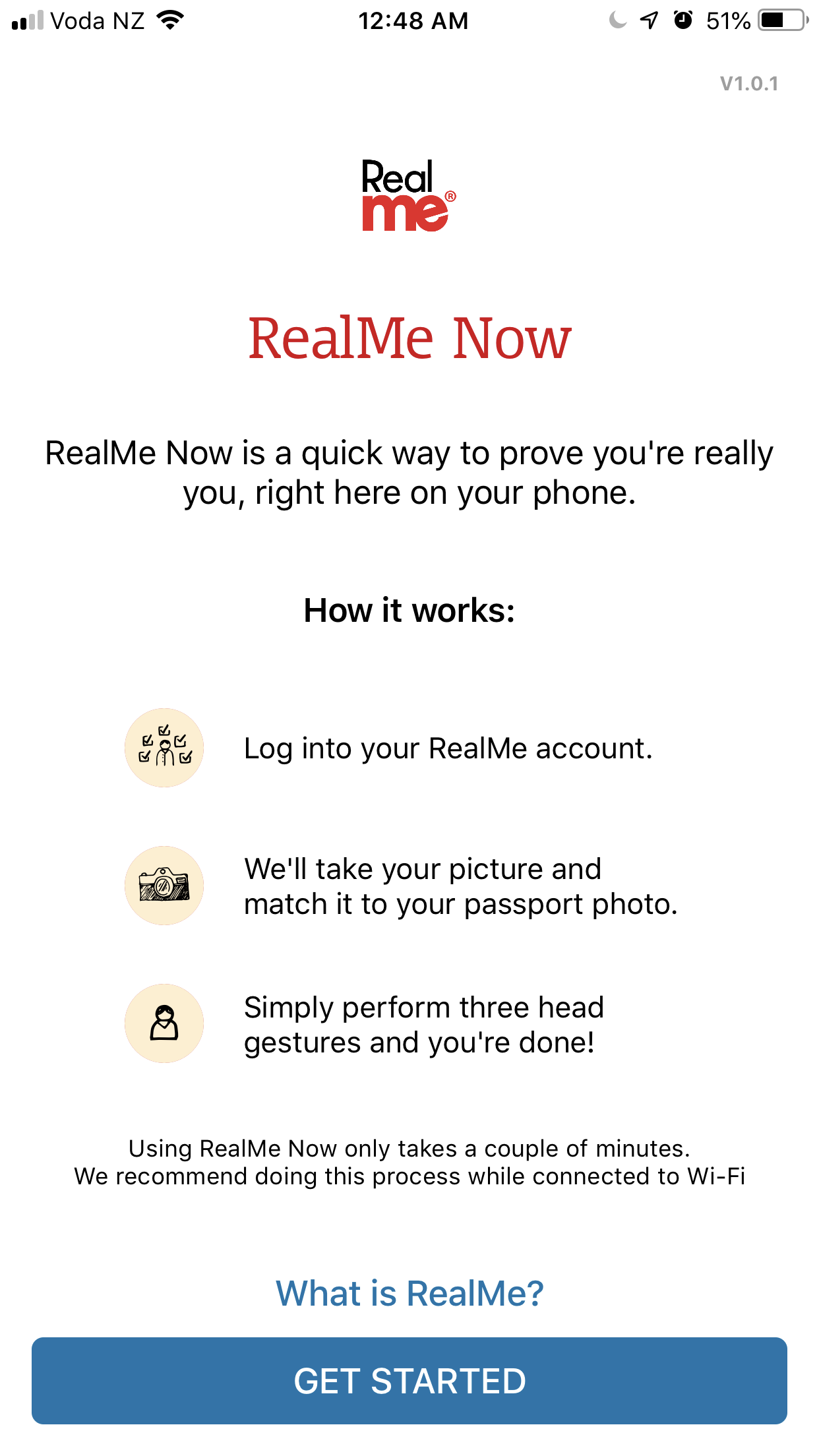 RealMe Now preview